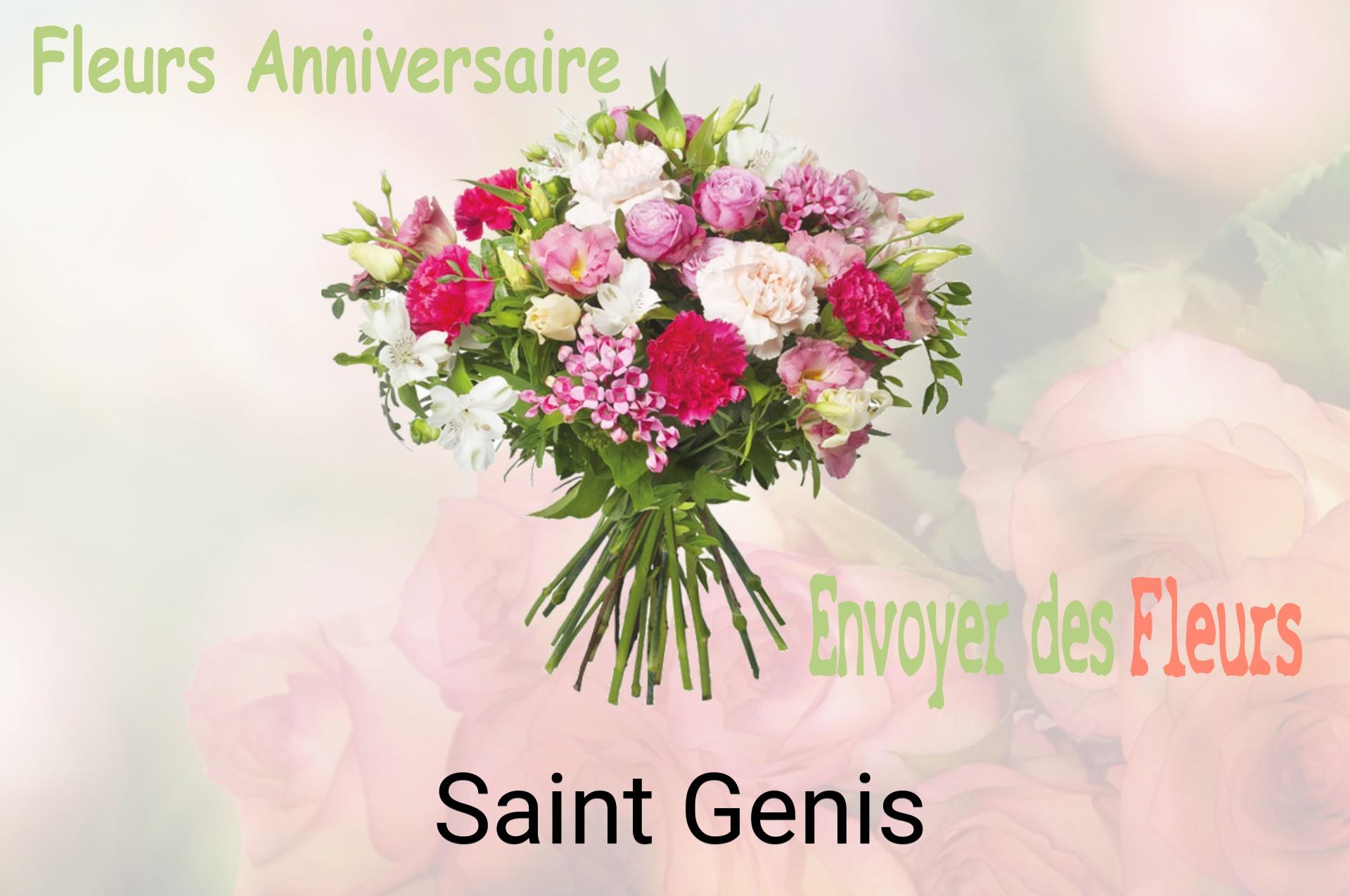 Bouquet de fleurs d’anniversaire livré à Saint-Genis
